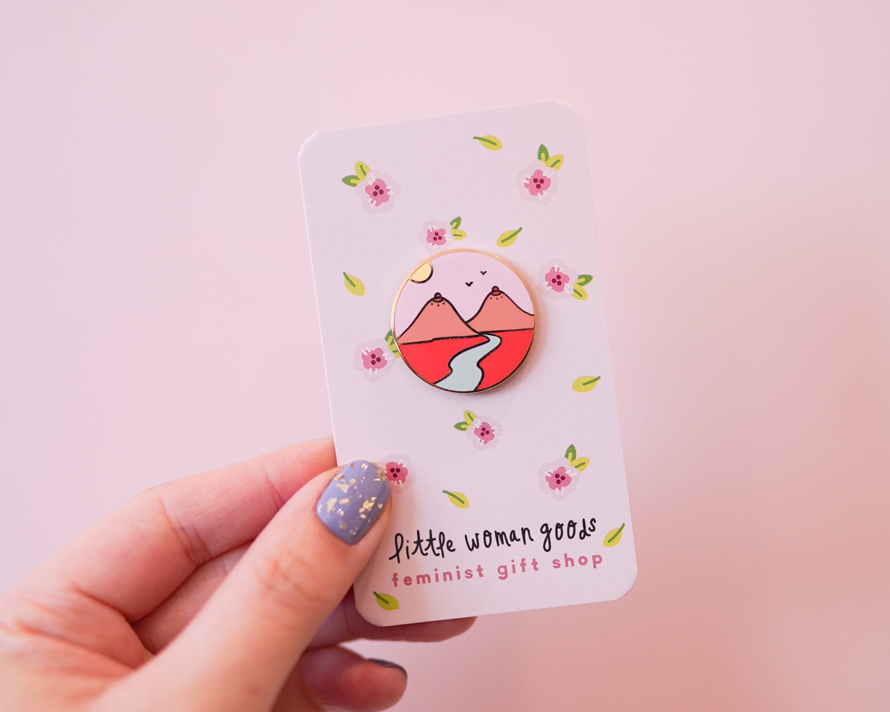 Boobies Pin, Great for Gifts