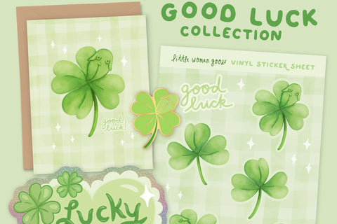 Good Luck Greeting Card